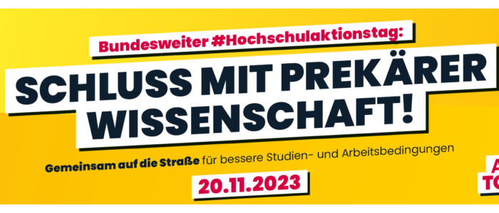 Hochschulaktionstag 20.11.23